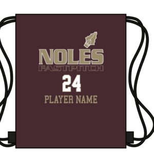 Baseball Custom Cinch Bag